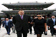 알리예프와 영부인 방한